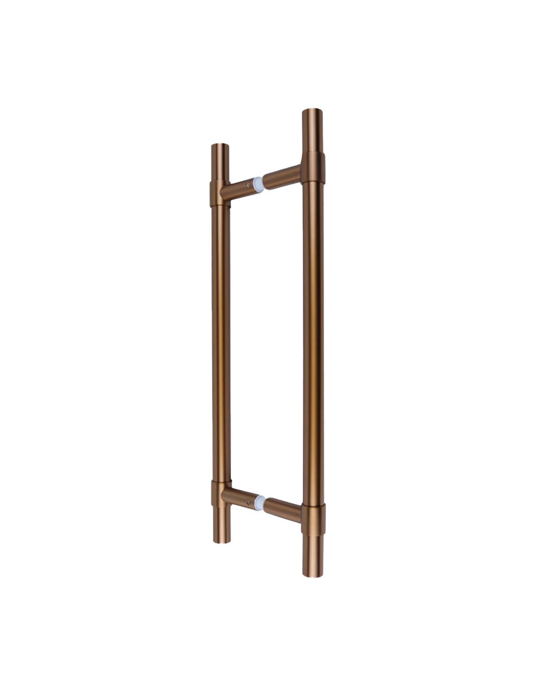 EPH1004 pull handle pair in a mid bronze PVD finish for hinged interior doors